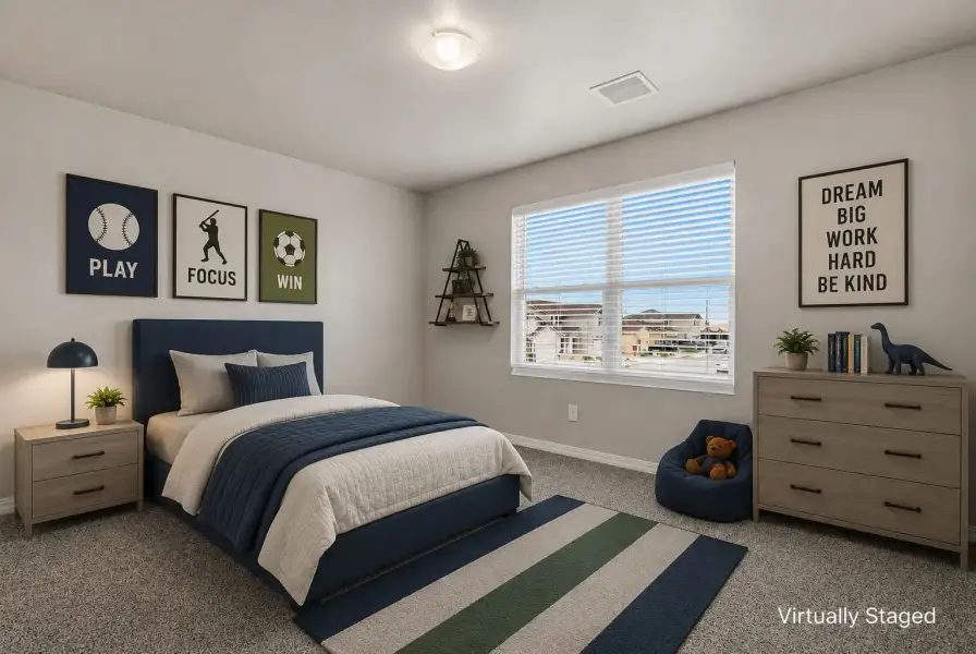 Furnished interior view inside a new home in Paseo del Este, El Paso (Image 13). Furnished interior view inside a new home in Paseo del Este, El Paso (Image 13).