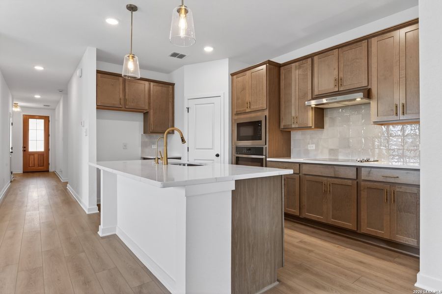 Furnished interior view inside a new home in Saddlebrook Ranch, Schertz (Image 8).