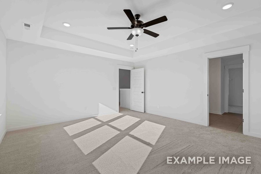 Representative unfurnished interior of a home built from the The Willow C by Davidson Homes LLC in Woods Crossing, Gallatin (Image 34).