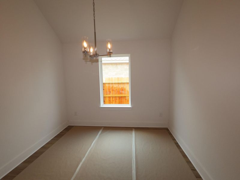 In-progress construction of a new home in Lago Mar, Santa Fe, TX (Image 38).