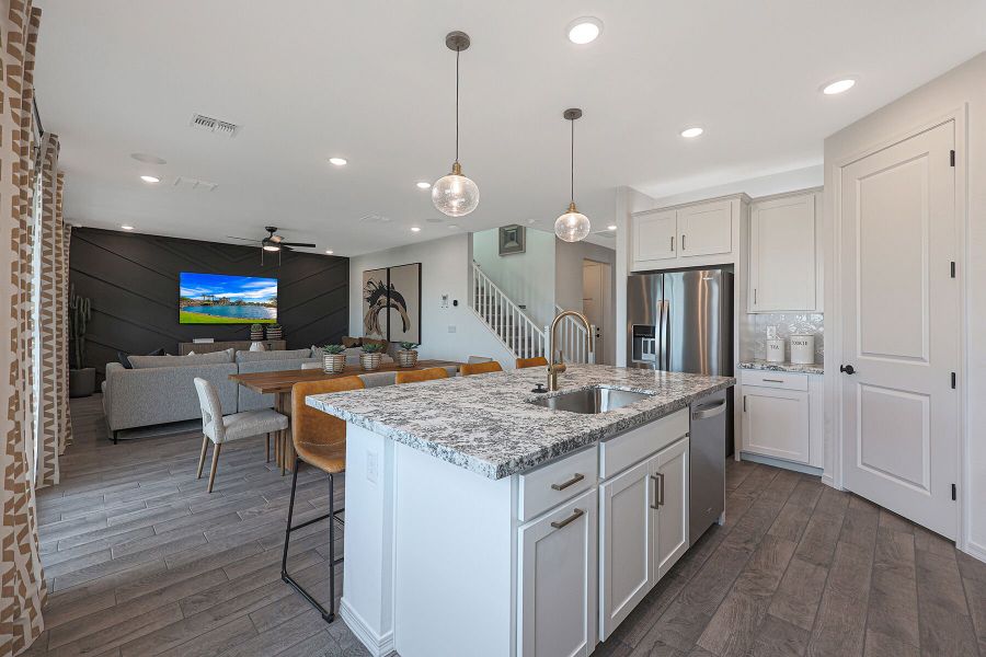 Representative furnished interior of a home built from the Sienna by Mattamy Homes in Empire Pointe, Queen Creek (Image 18).