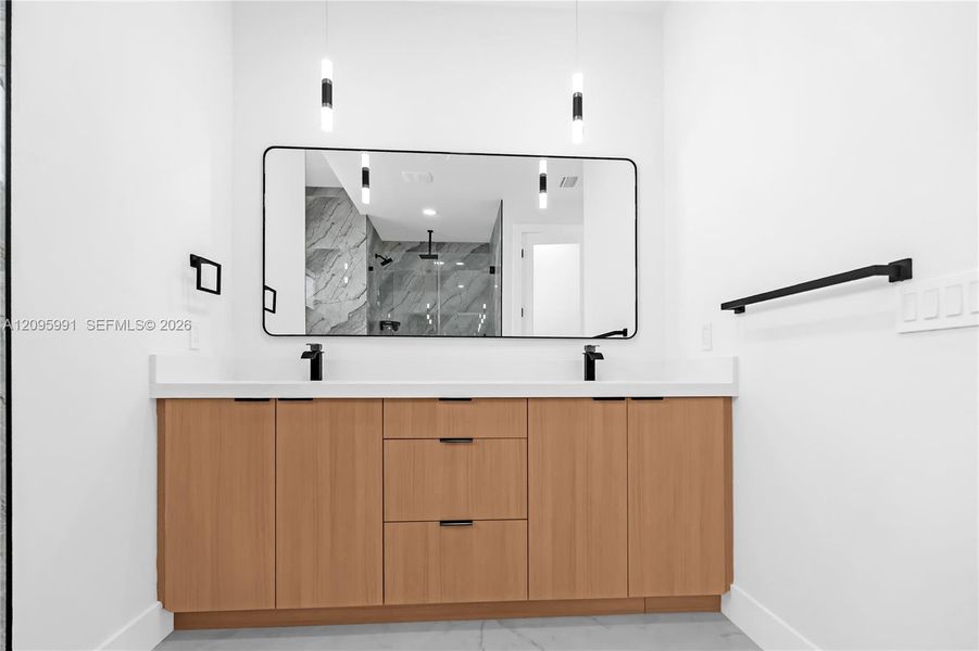 Furnished interior view inside a new home in , Cape Coral (Image 34).