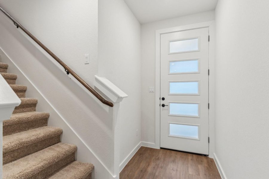 Spacious, unfurnished interior of a new home in Townhomes at Gattis, Round Rock (Image 16).