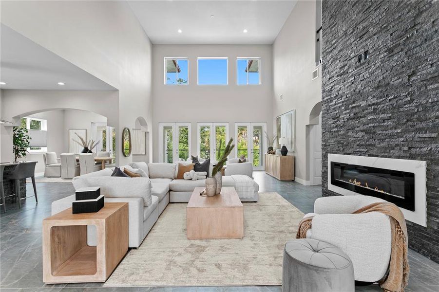 Furnished interior view inside a new home in , Dunedin (Image 14).