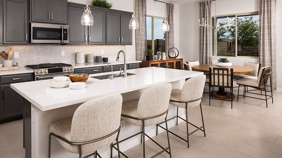 Representative furnished interior of a home built from the Hillary by Taylor Morrison in Combs Ranch Landmark Collection, San Tan Valley (Image 6). Representative furnished interior of a home built from the Hillary by Taylor Morrison in Combs Ranch Landmark Collection, San Tan Valley (Image 6).