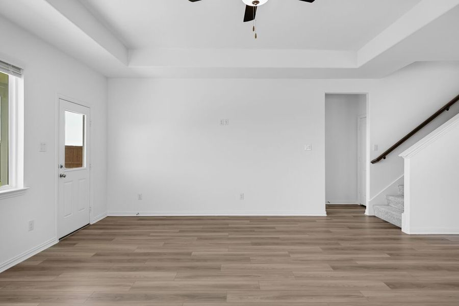 Spacious, unfurnished interior of a new home in River Ridge, Crandall (Image 25). Spacious, unfurnished interior of a new home in River Ridge, Crandall (Image 25).