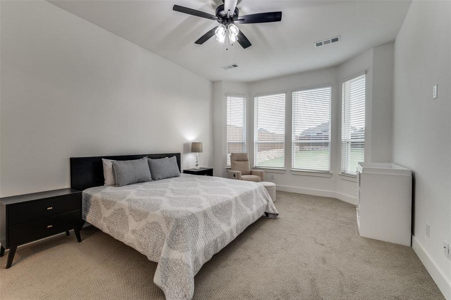 Furnished interior view inside a new home in Sandbrock Ranch: 50ft. lots, Aubrey (Image 10).
