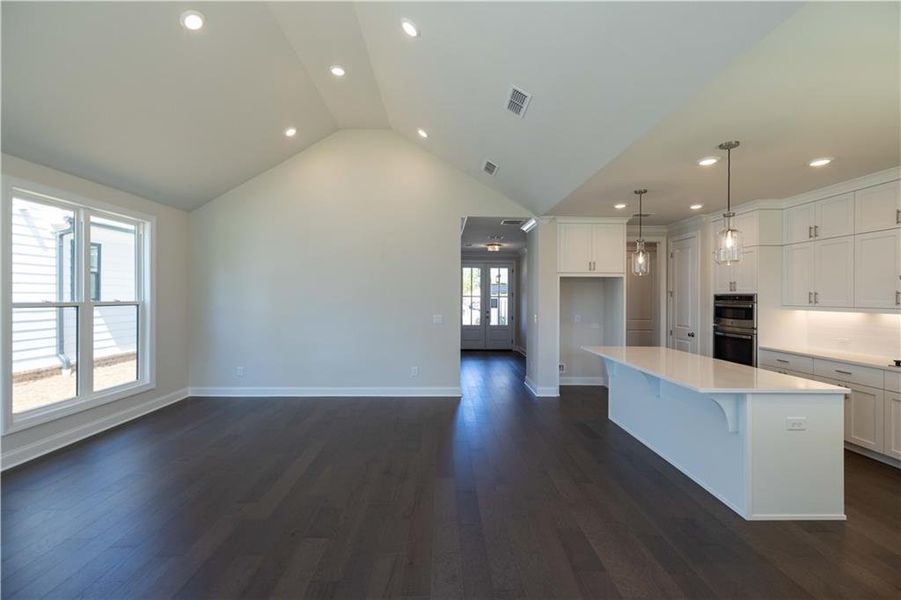 Spacious, unfurnished interior of a new home in Promenade at Sawnee Village, Cumming (Image 38).