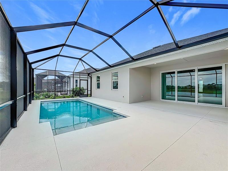 Exterior details and patio area of a home in , Parrish (Image 24).