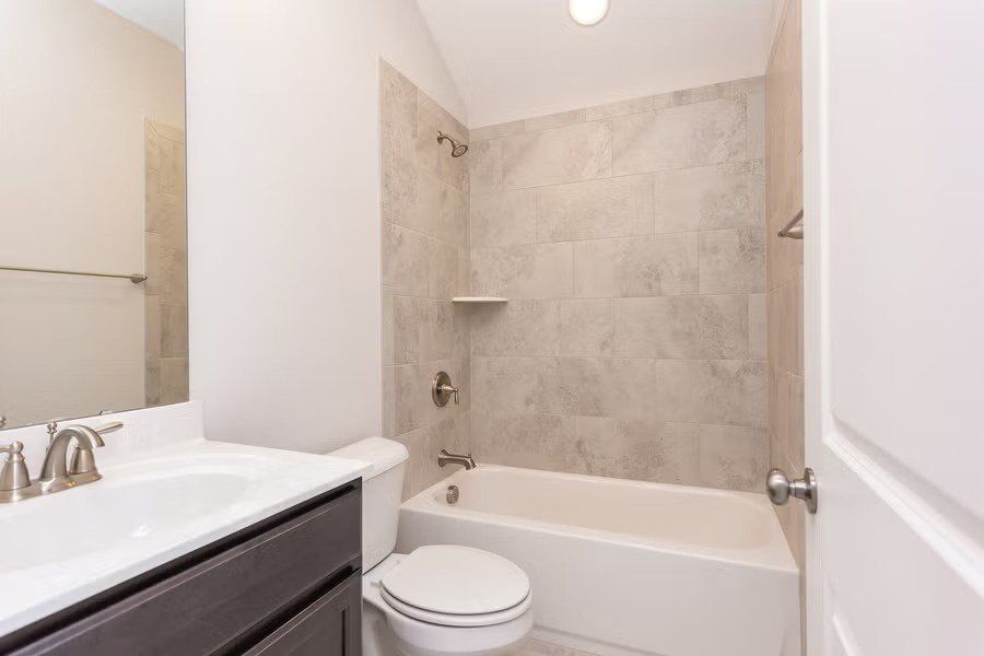 Furnished interior in a model home at Lancaster Hwy in Waxhaw (Image 14).