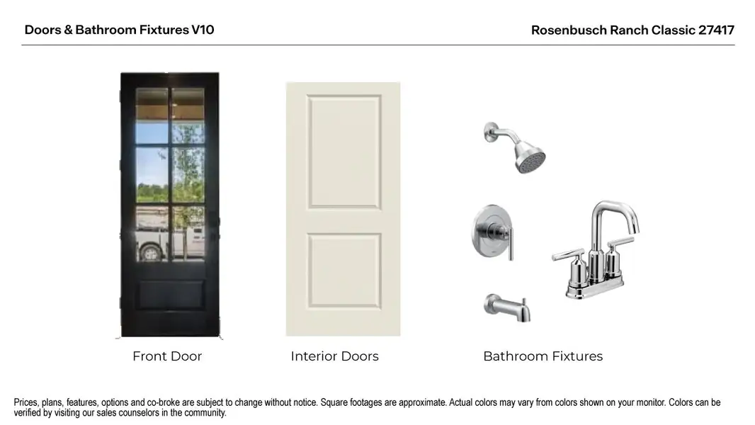 Sample of building materials used in homes in Rosenbusch Ranch, Leander (Image 23). Sample of building materials used in homes in Rosenbusch Ranch, Leander (Image 23).