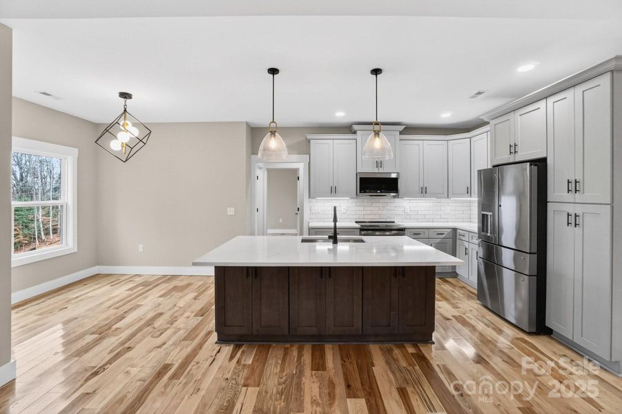 Furnished interior view inside a new home in , Statesville (Image 5).