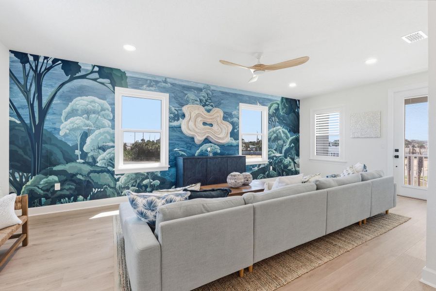 Representative furnished interior of a home built from the Amelia by SeaGate Homes in Beachview Cove, Ormond Beach (Image 85).