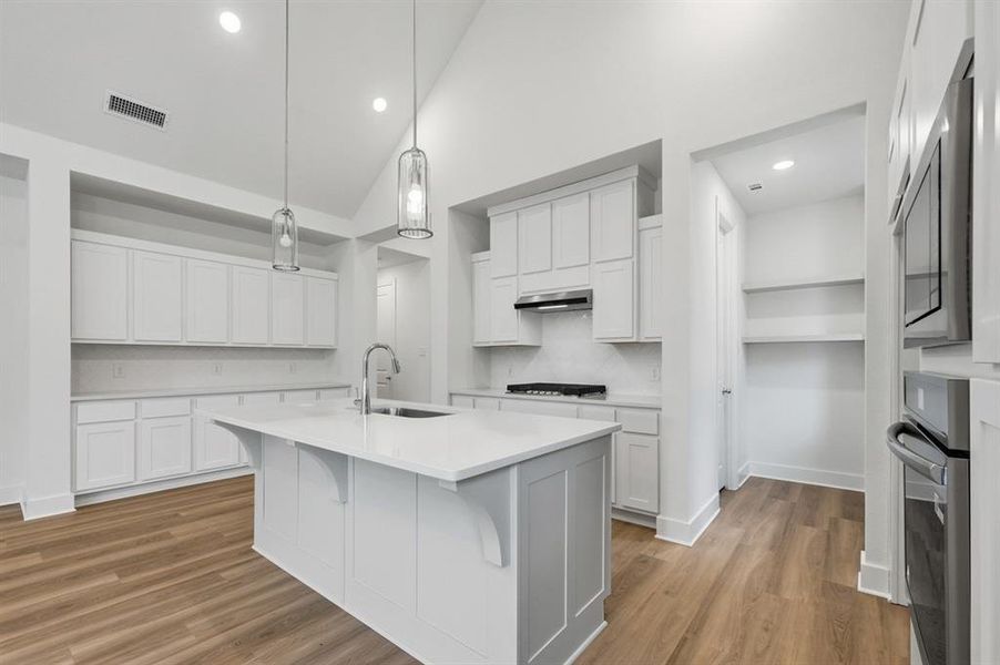 Furnished interior view inside a new home in Waterscape: 50ft. lots, Royse City (Image 8). Furnished interior view inside a new home in Waterscape: 50ft. lots, Royse City (Image 8).