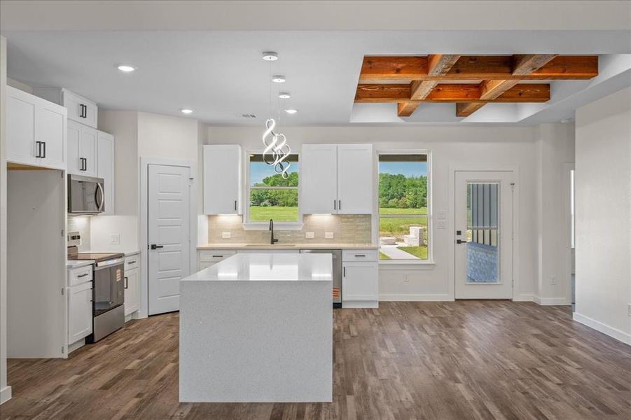 Furnished interior view inside a new home in , Leonard (Image 12).