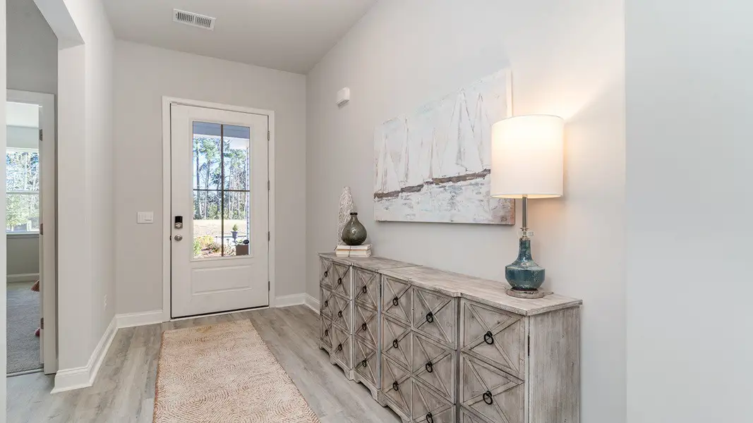Furnished interior view inside a new home in The Preserve at Shaftesbury Glen, Conway (Image 4).