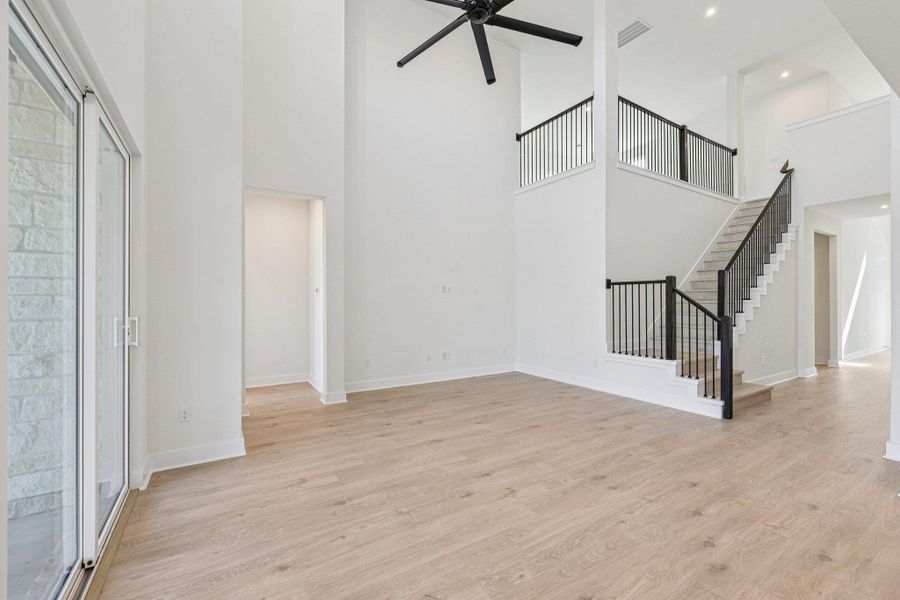 Not the actual home. Representative photo of a completed home of the same plan. Features will vary.  Please confirm details with the New Home Consultant