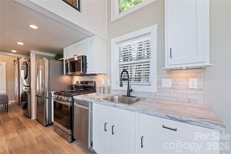 Furnished interior view inside a new home in , Maggie Valley (Image 8).