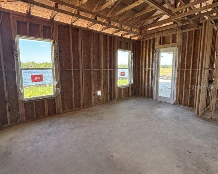 In-progress construction of a new home in Ardisia Park Estate, New Smyrna Beach, FL (Image 21).