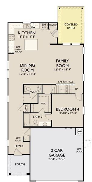 Representative images and renderings are for illustrative purposes. Actual structural options and design finishes of home may vary.