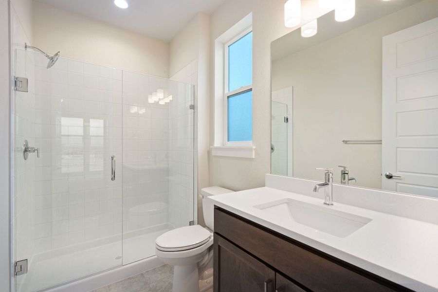 Representative furnished interior of a home built from the 4 by Trumark Homes in Kitchel Lake at Serratoga Falls, Timnath (Image 40).
