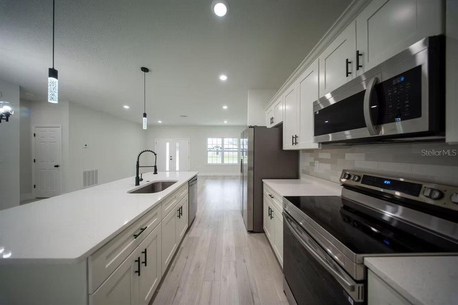 Furnished interior view inside a new home in , Citrus Springs (Image 6).