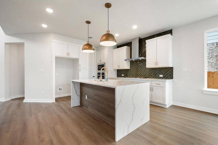 Furnished interior view inside a new home in Heritage, Dripping Springs (Image 14).
