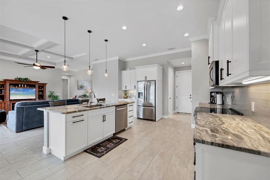 Furnished interior view inside a new home in , Port Charlotte (Image 6).