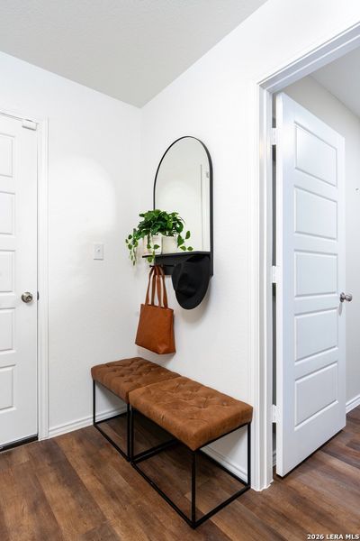 Furnished interior view inside a new home in The Overlook at Creekside, New Braunfels (Image 28).