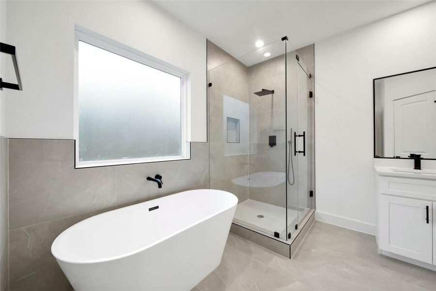 Furnished interior view inside a new home in , Houston (Image 27).