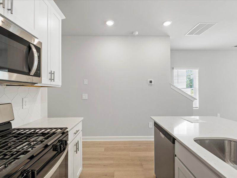 Furnished interior view inside a new home in Avalon Townes, Lyman (Image 3).
