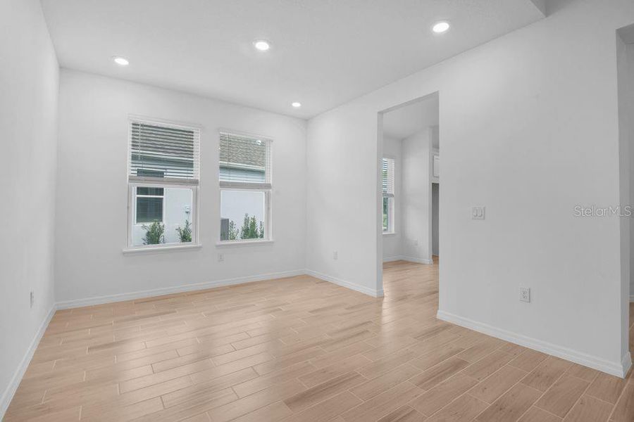 Spacious, unfurnished interior of a new home in Ardisia Park, New Smyrna Beach (Image 39). Spacious, unfurnished interior of a new home in Ardisia Park, New Smyrna Beach (Image 39).