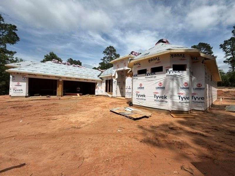 In-progress construction of a new home in , Montgomery, TX (Image 5).