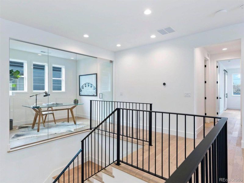 Furnished interior view inside a new home in , Denver (Image 7).