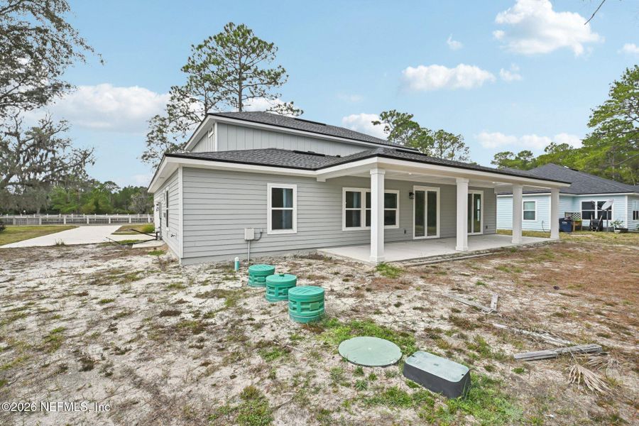 Exterior details and patio area of a home in , Fernandina Beach (Image 28).