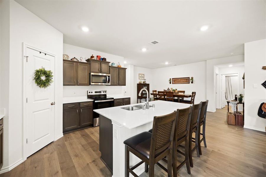 Furnished interior view inside a new home in , Lancaster (Image 11).
