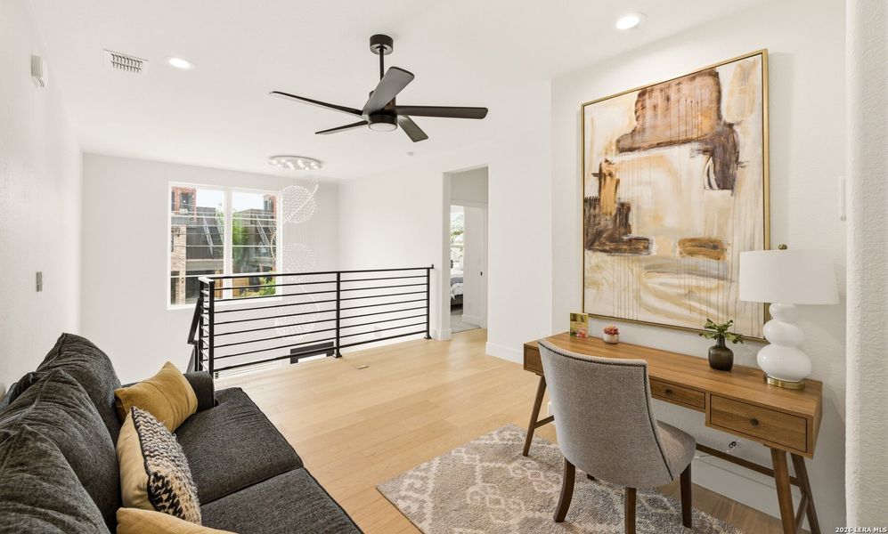 Furnished interior view inside a new home in , San Antonio (Image 10).