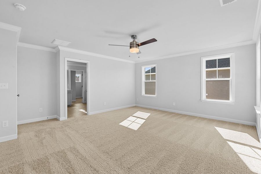 Spacious, unfurnished interior of a new home in Fieldstone, Lexington (Image 38). Spacious, unfurnished interior of a new home in Fieldstone, Lexington (Image 38).