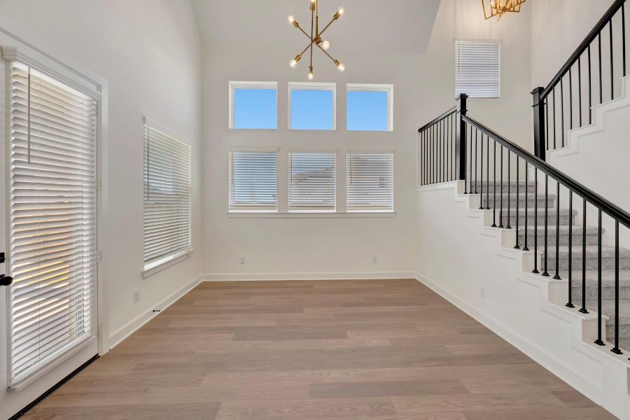 Spacious, unfurnished interior of a new home in Brookewater 55’ Homesites, Rosenberg (Image 24).