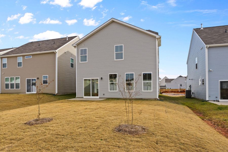 Exterior details and patio area of a home in Harrington, Greenville (Image 22). Exterior details and patio area of a home in Harrington, Greenville (Image 22).