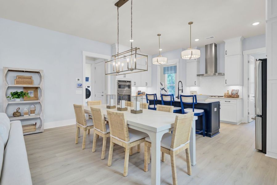 Dining Area and Kitchen