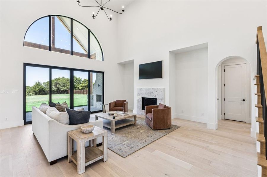 Furnished interior view inside a new home in , Midlothian (Image 25).
