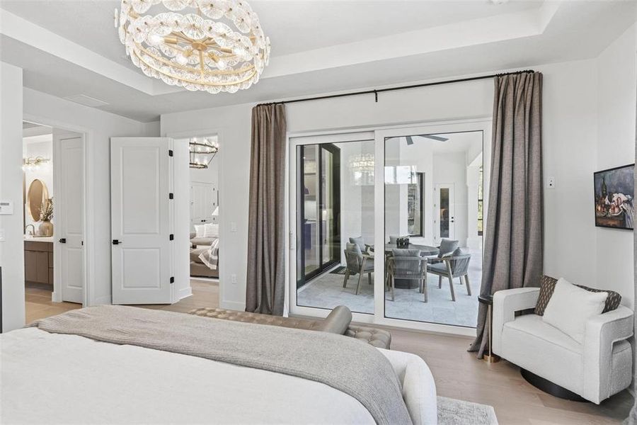 Furnished interior view inside a new home in , Ormond Beach (Image 33).