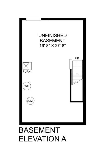 2D floor plan layout for the Dogwood by Ryan Homes in Ivy Grove, Woodruff, SC (Image 4).