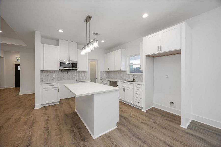 Furnished interior view inside a new home in , Houston (Image 11). Furnished interior view inside a new home in , Houston (Image 11).