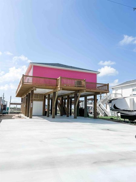 Back of house from Chapman Pt.