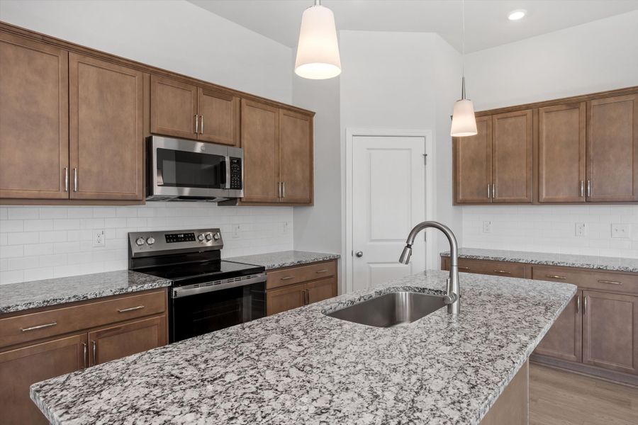Furnished interior view inside a new home in Cambridge Reserve, Angier (Image 10).