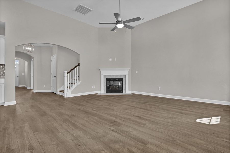 Spacious, unfurnished interior of a new home in Grand Park, Leland (Image 14).