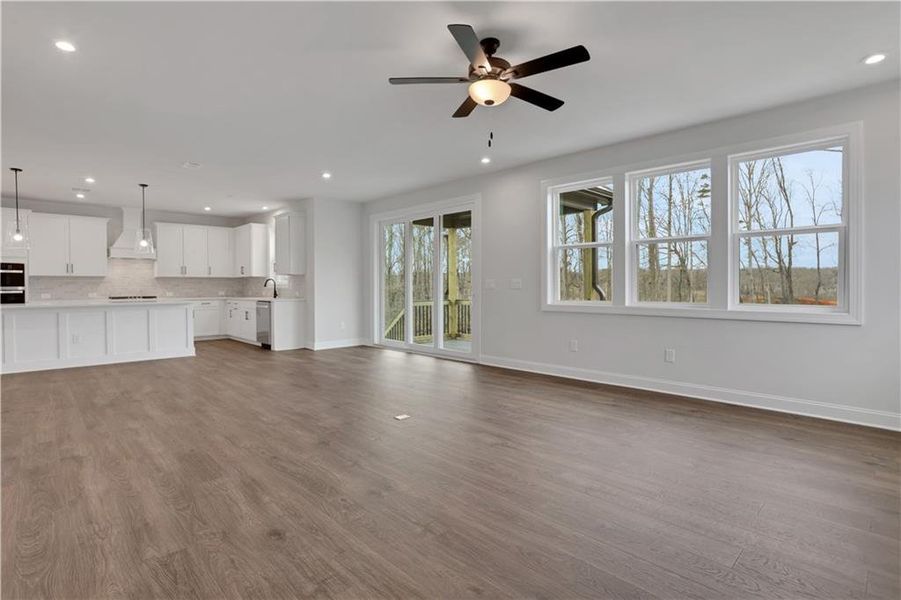 Spacious, unfurnished interior of a new home in Acacia, Cumming (Image 30). Spacious, unfurnished interior of a new home in Acacia, Cumming (Image 30).