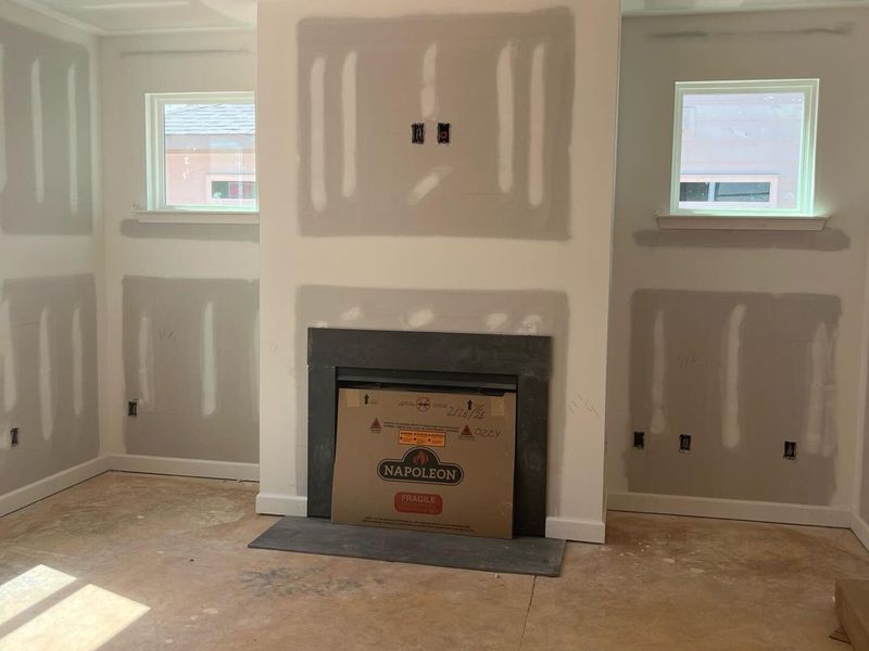 In-progress construction of a new home in Sage on North Main, Wake Forest, NC (Image 18).